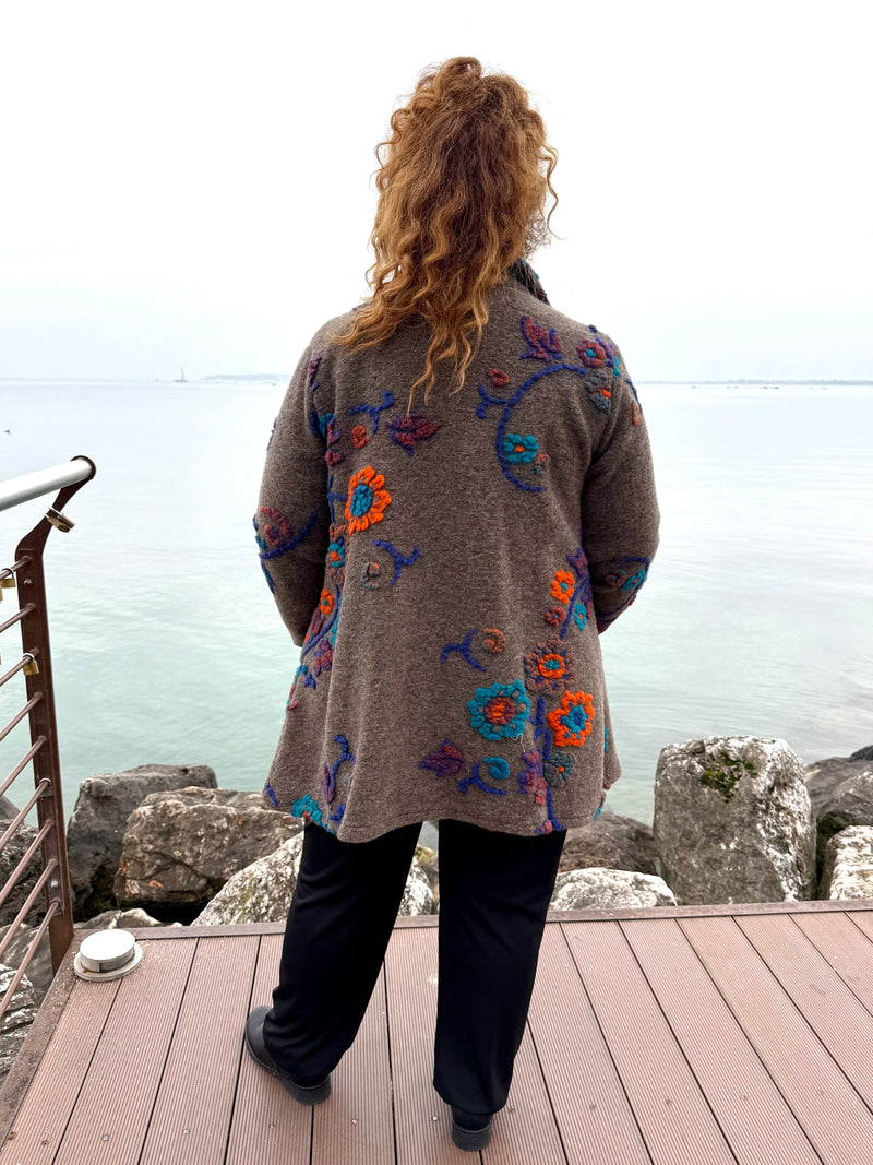 GIACCA LUNGA DORIS TORTORA