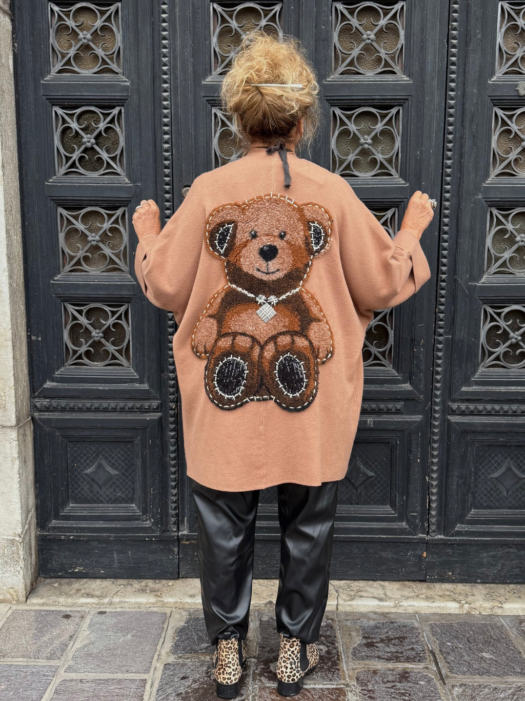 CARDIGAN ORSO CAMMELLO