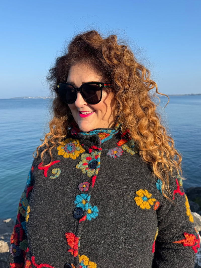 GIACCA LUNGA DORIS GRIGIA