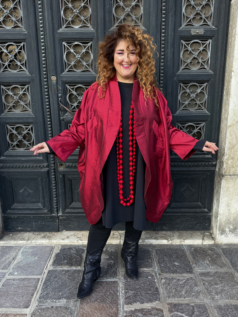 SPOLVERINO AMPIO ROSSO ORIENTE