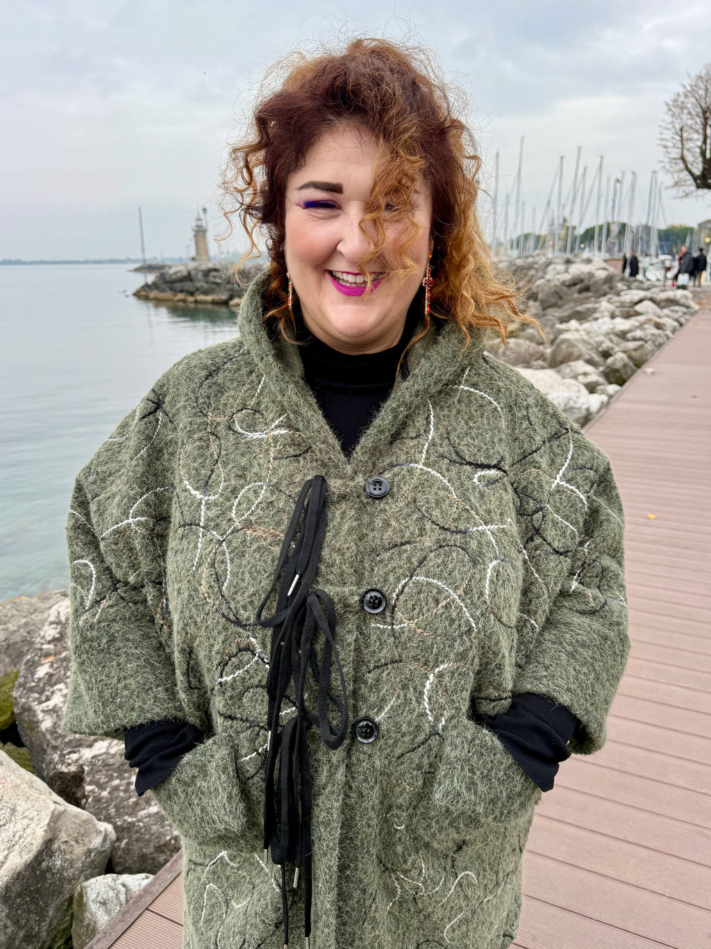 GIACCONE MOON VERDE SALVIA