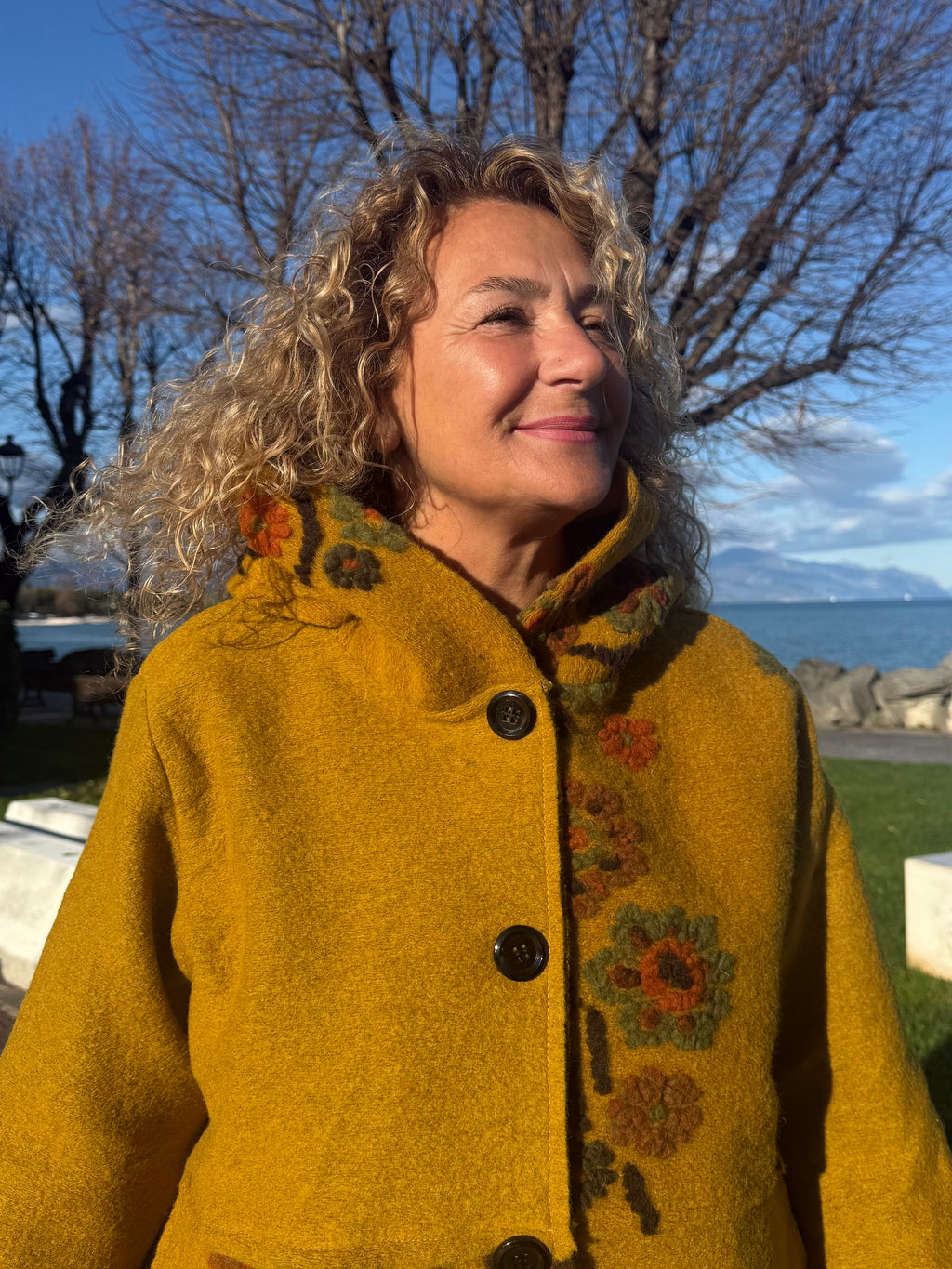 CAPPOTTO LEOPOLI MOSTARDA