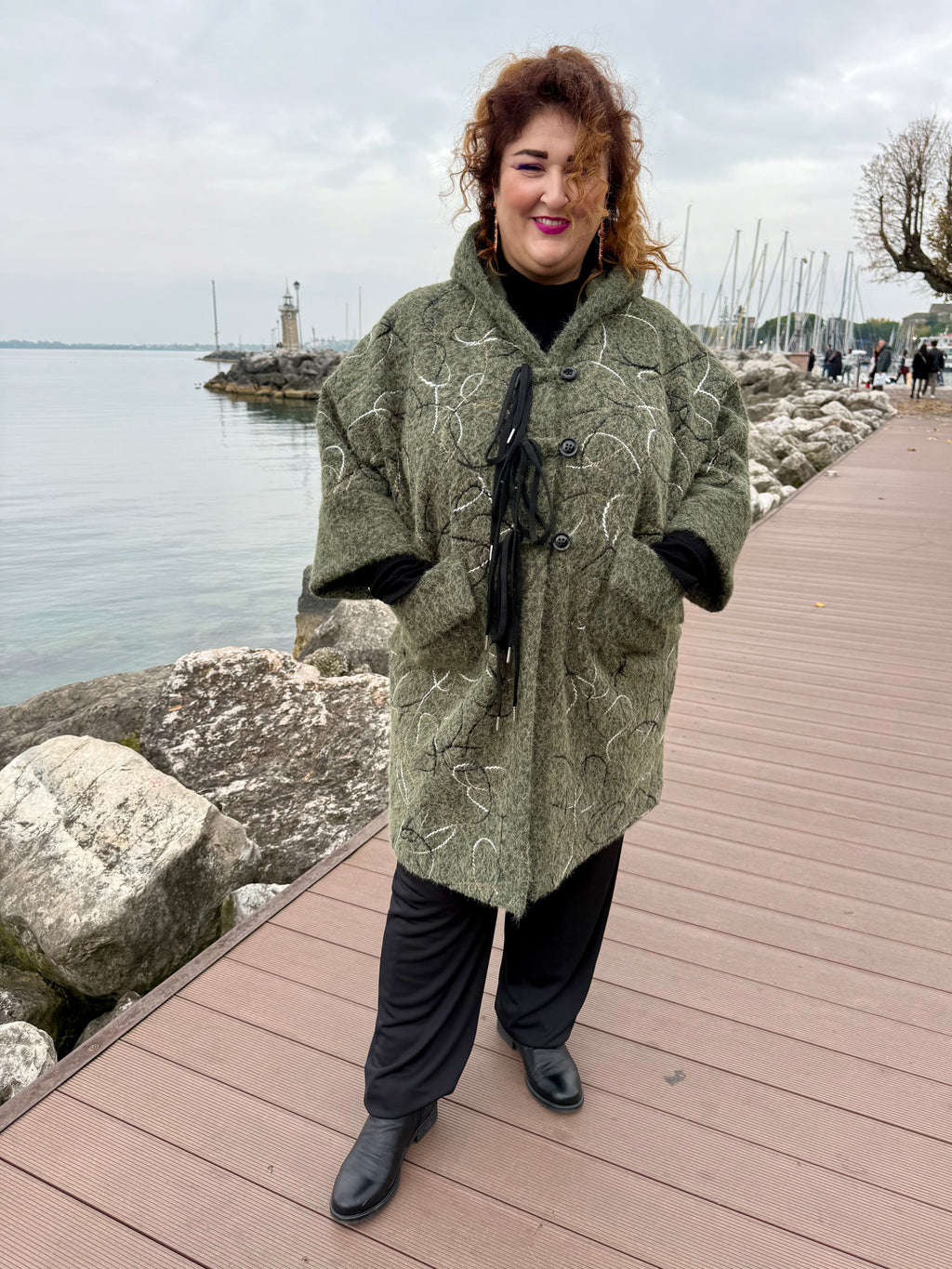 GIACCONE MOON VERDE SALVIA