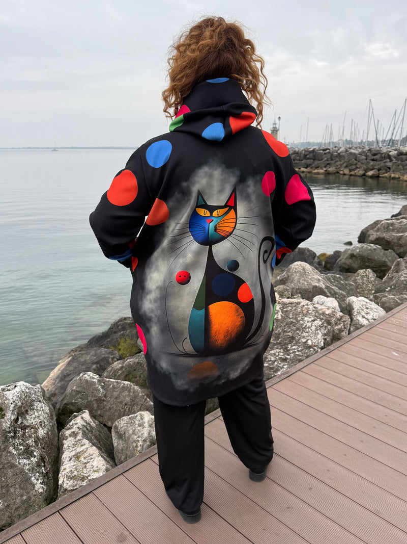 GIACCONE NERO POIS CAT