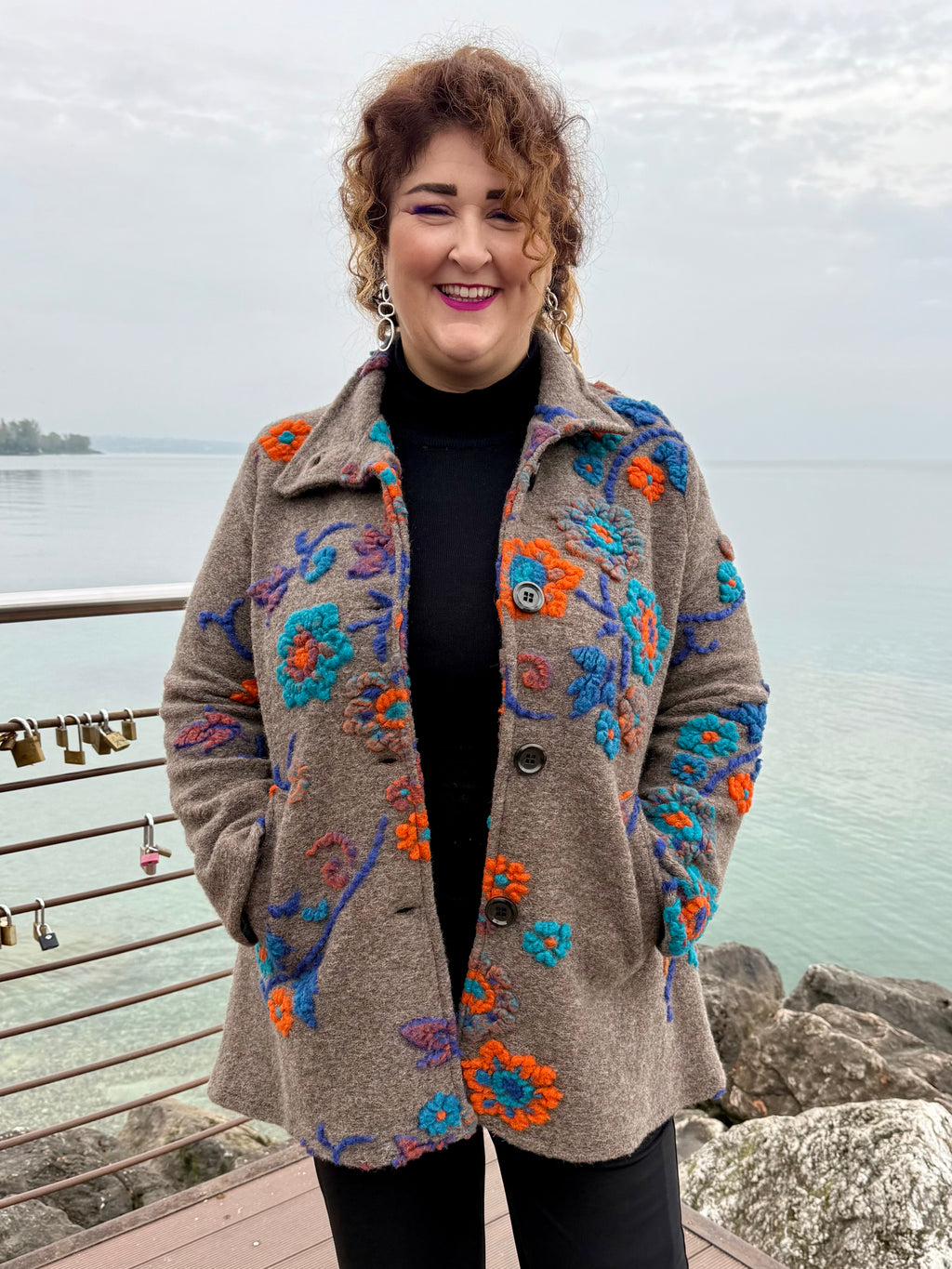 GIACCA LUNGA DORIS TORTORA