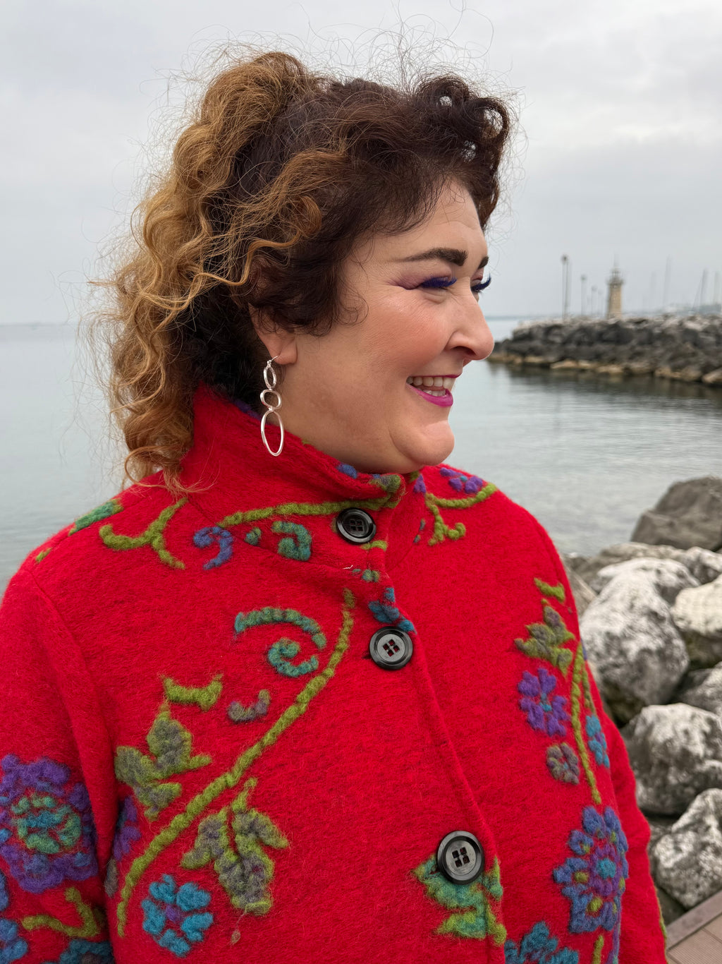 GUACCA LUNGA DORIS ROSSA