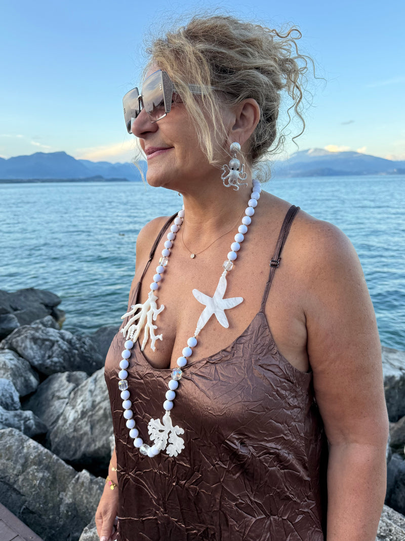 COLLANA MARINARA BIANCA