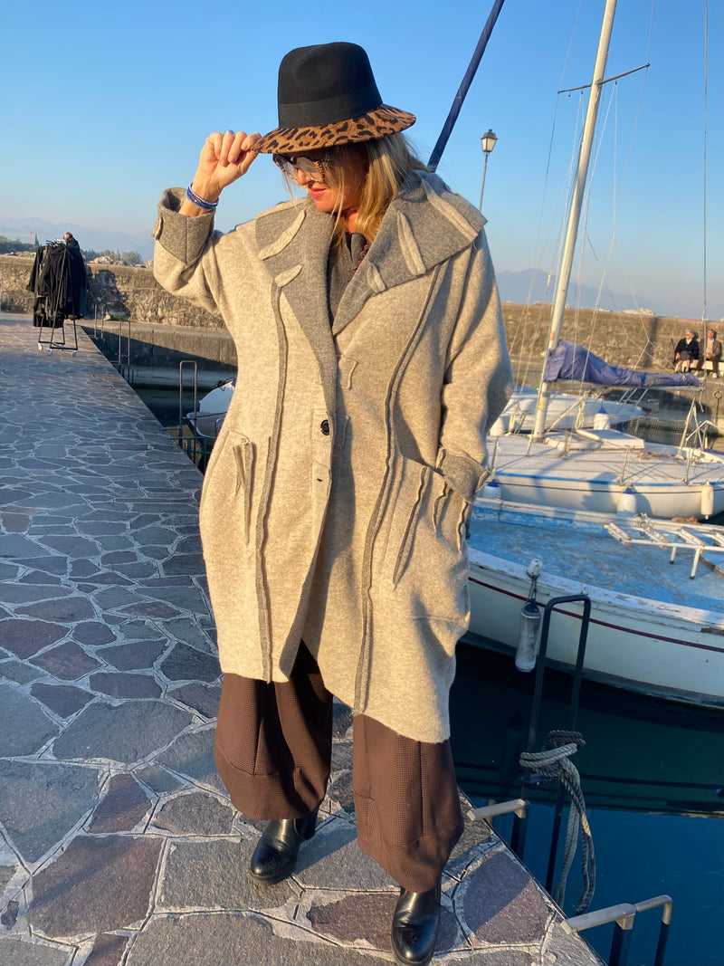 CAPPOTTO ETNIC BEIGE