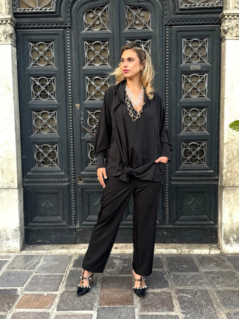 PANTALONE DONNA NERO