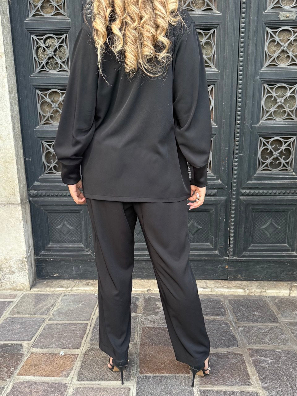 PANTALONE DONNA NERO