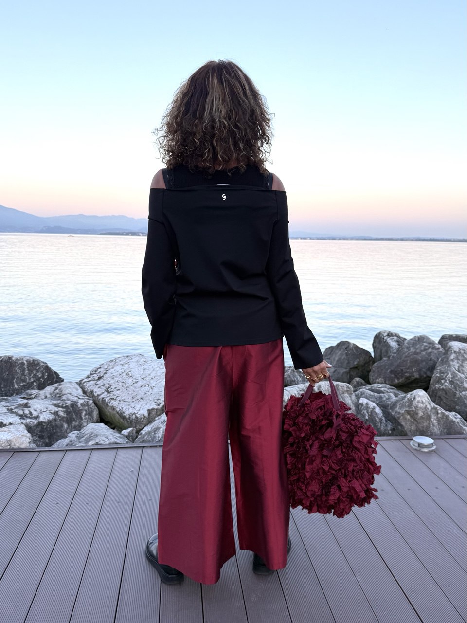 PANTALONE ROSSO ORIENTE