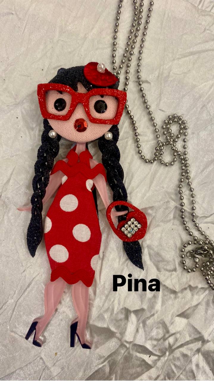 COLLANA E/ O SPILLA PINA