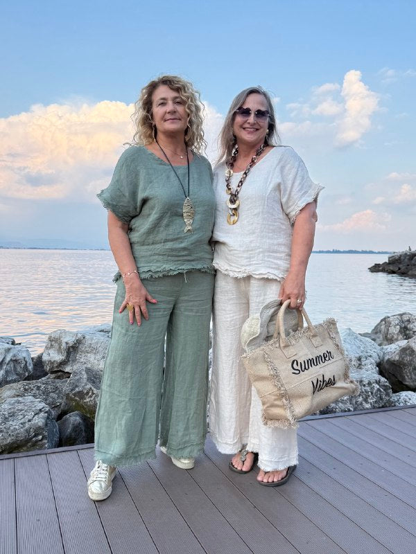 COMPLETO LINO SABBIA SISTERS