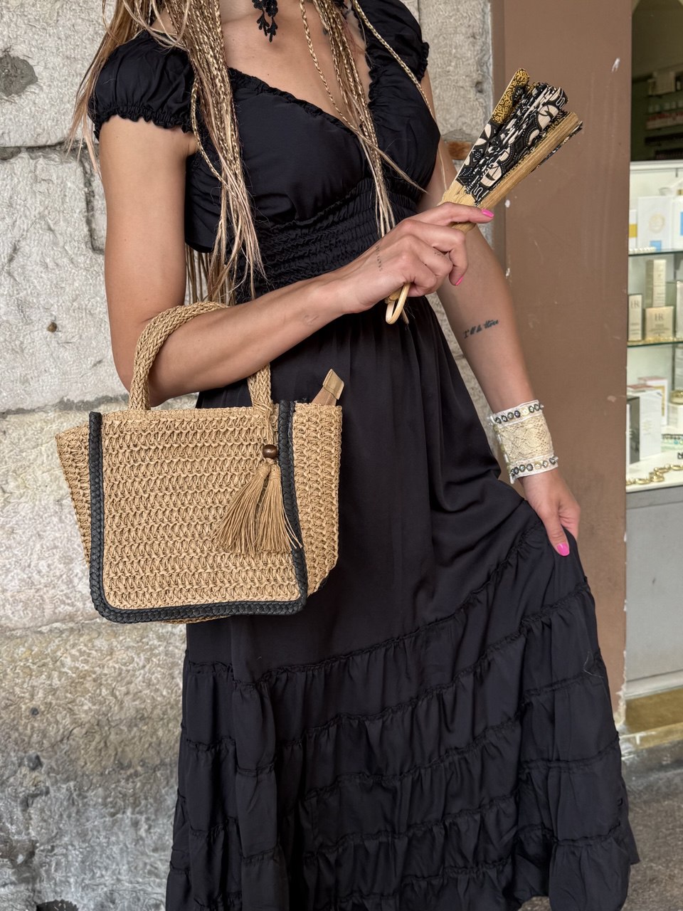 BORSINA IN PAGLIA MIGNON