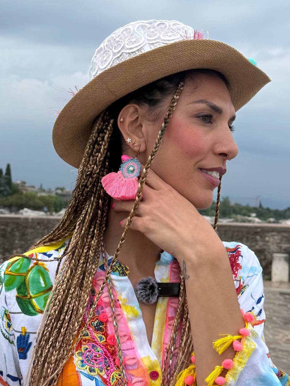 Orecchini a Ventaglio