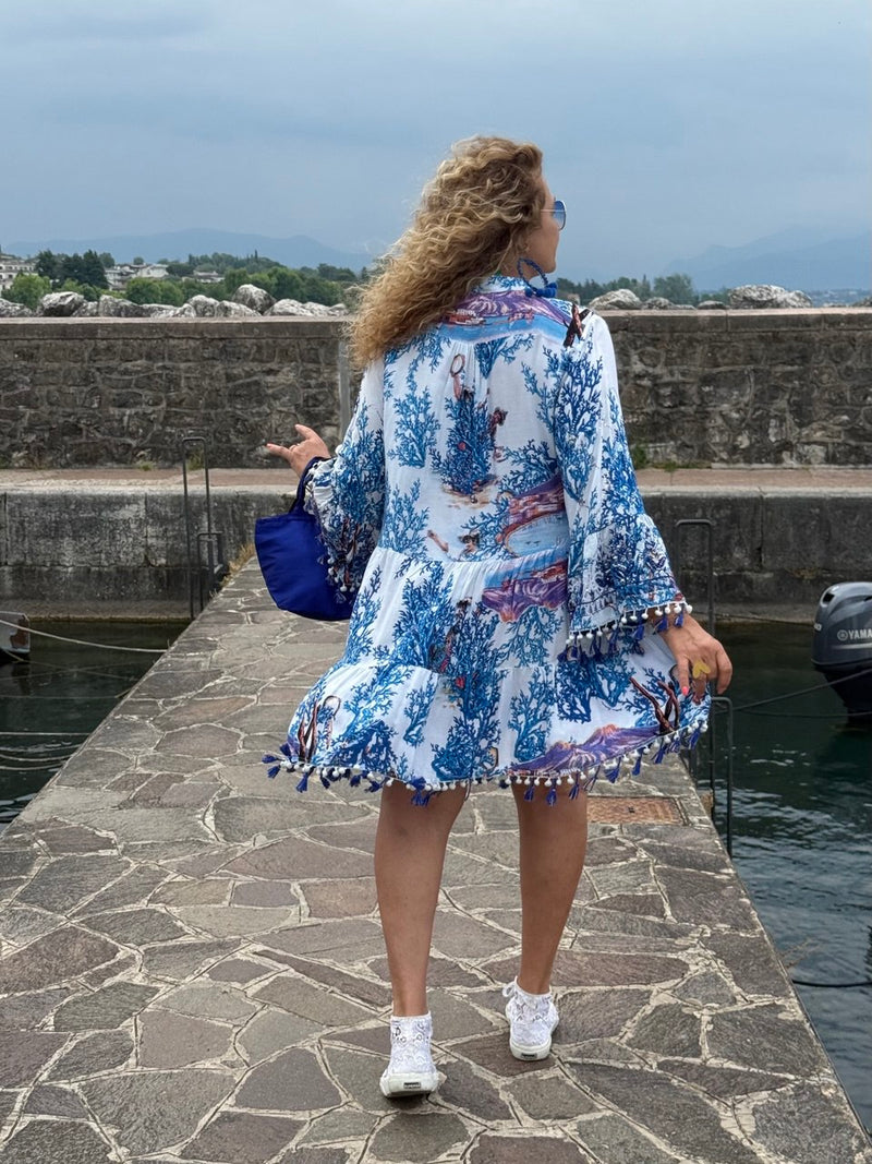 ABITO DV8B CORALLI BLU