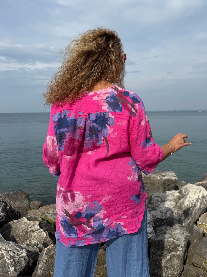 COMPLETO MILVA IBISCUS FUCSIA