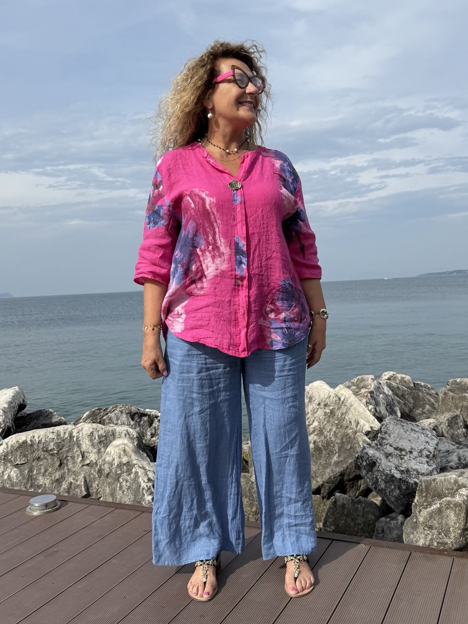 COMPLETO MILVA IBISCUS FUCSIA