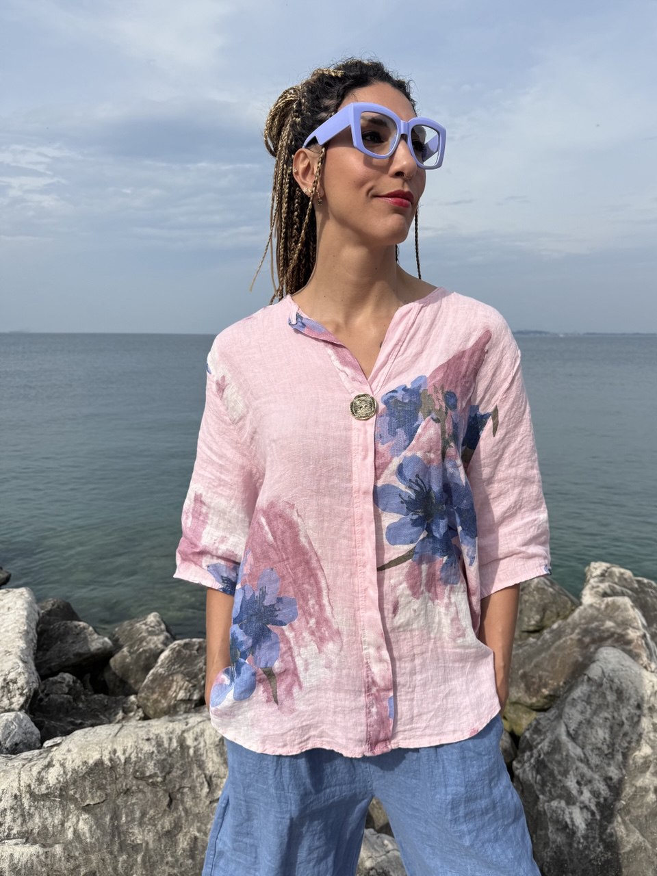 COMPLETO MILVA IBISCUS ROSA
