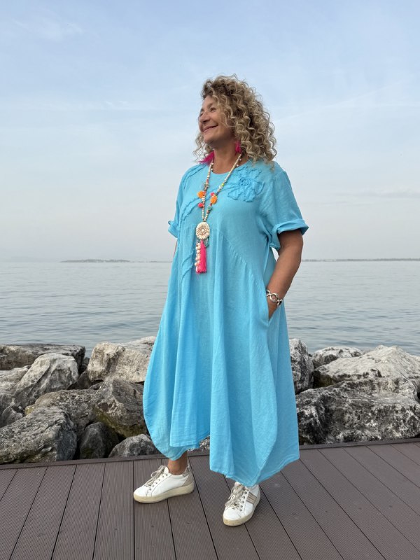 ABITO MARGHERITA IN LINO