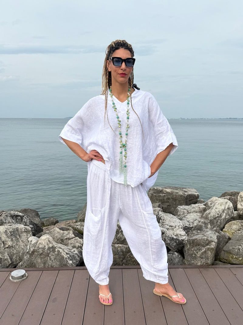 PANTALONI NOA BIANCHI TWIN