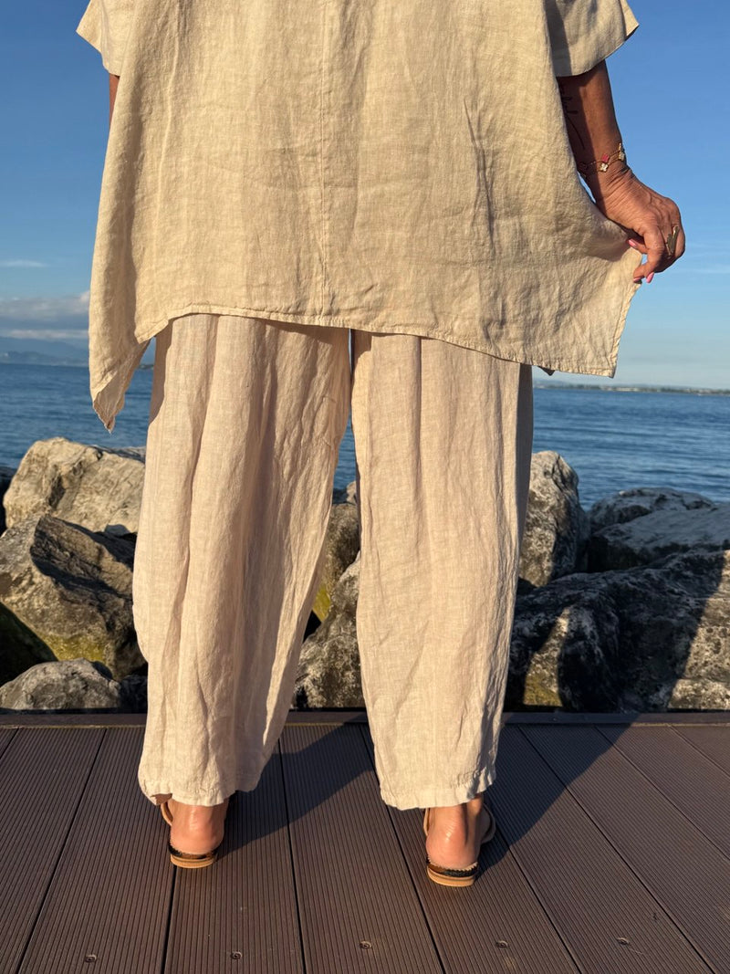 Blusa/ poncho  corallo