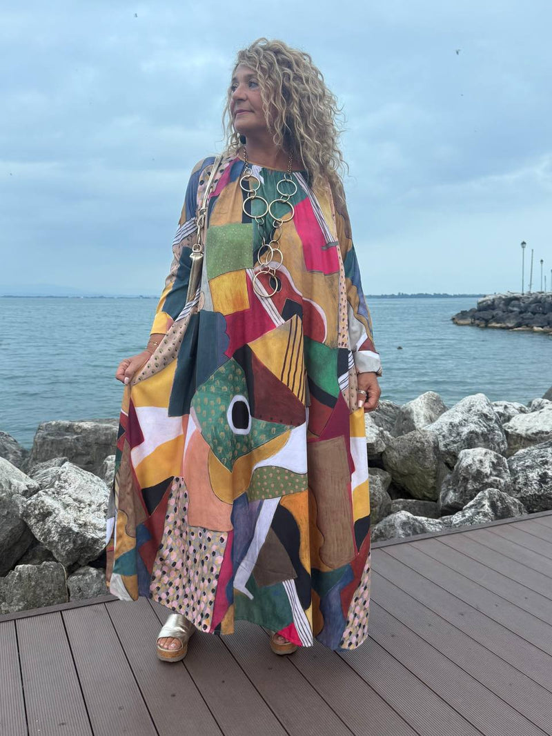 ABITO RINA FOGLIE