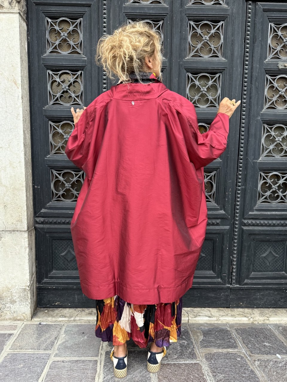 SPOLVERINO AMPIO ROSSO ORIENTE