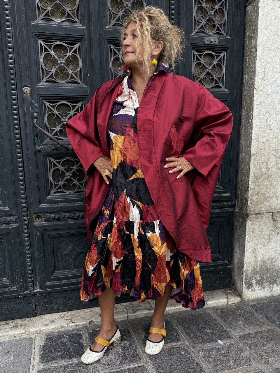 SPOLVERINO AMPIO ROSSO ORIENTE