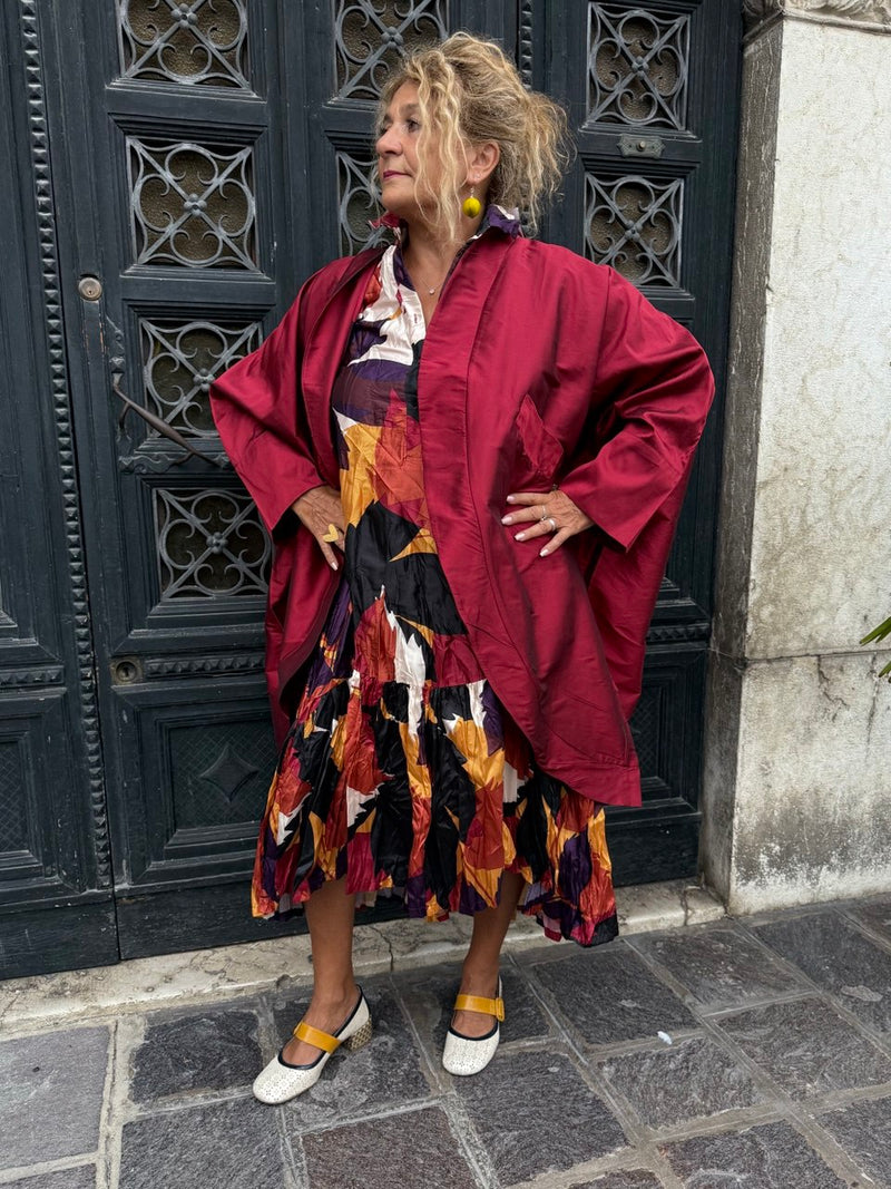 SPOLVERINO AMPIO ROSSO ORIENTE