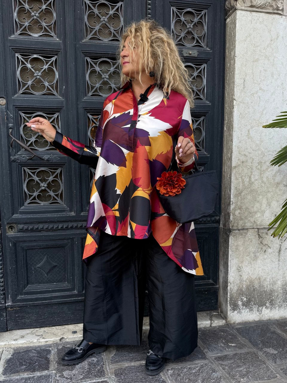 CAMICIA FOGLIE