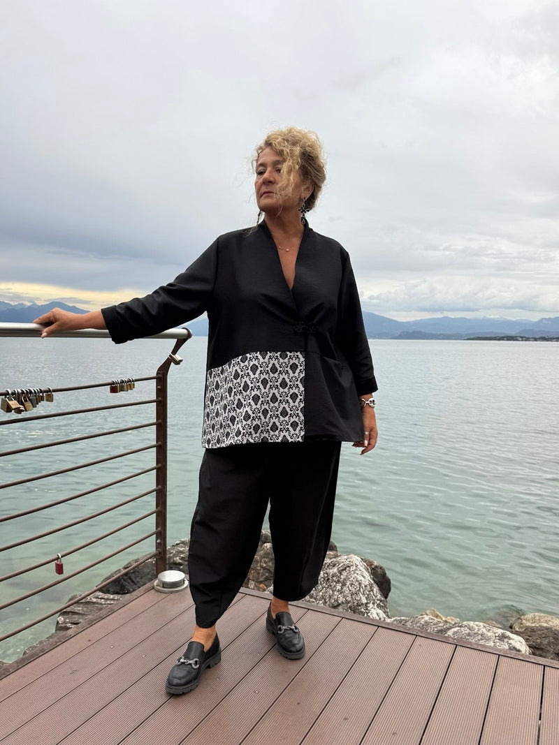 PANTALONE TAFTA/ RUGGINE ARANCIONE