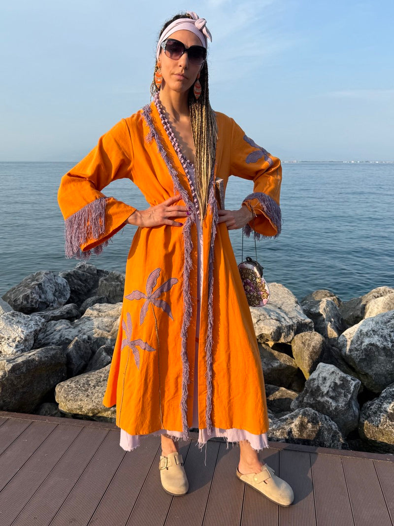 KIMONO MANGO IN COTONE ORGANICO