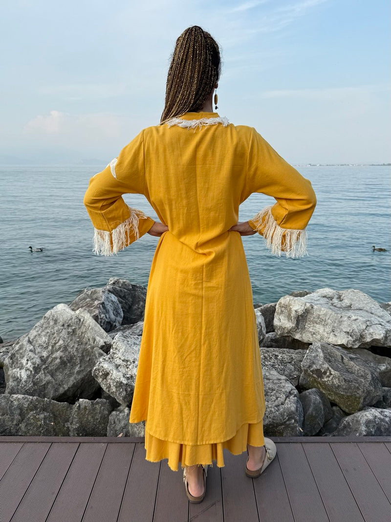 KIMONO MANGO IN COTONE ORGANICO