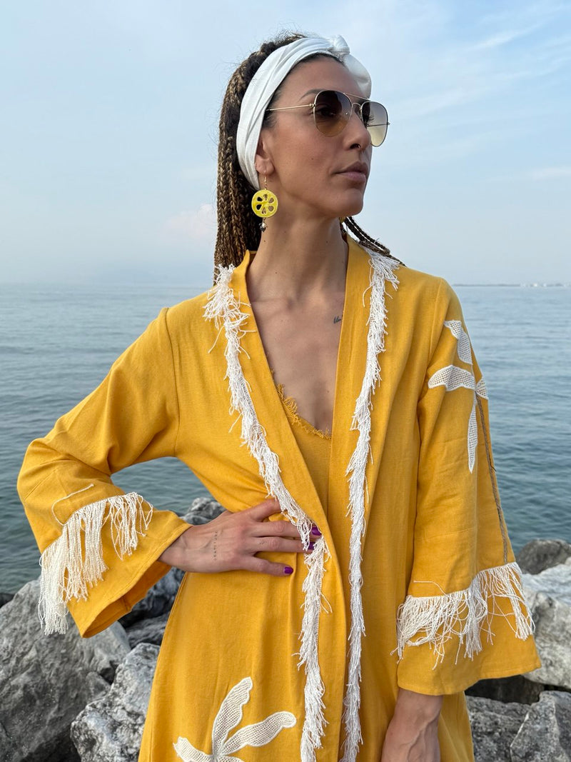 KIMONO MANGO IN COTONE ORGANICO