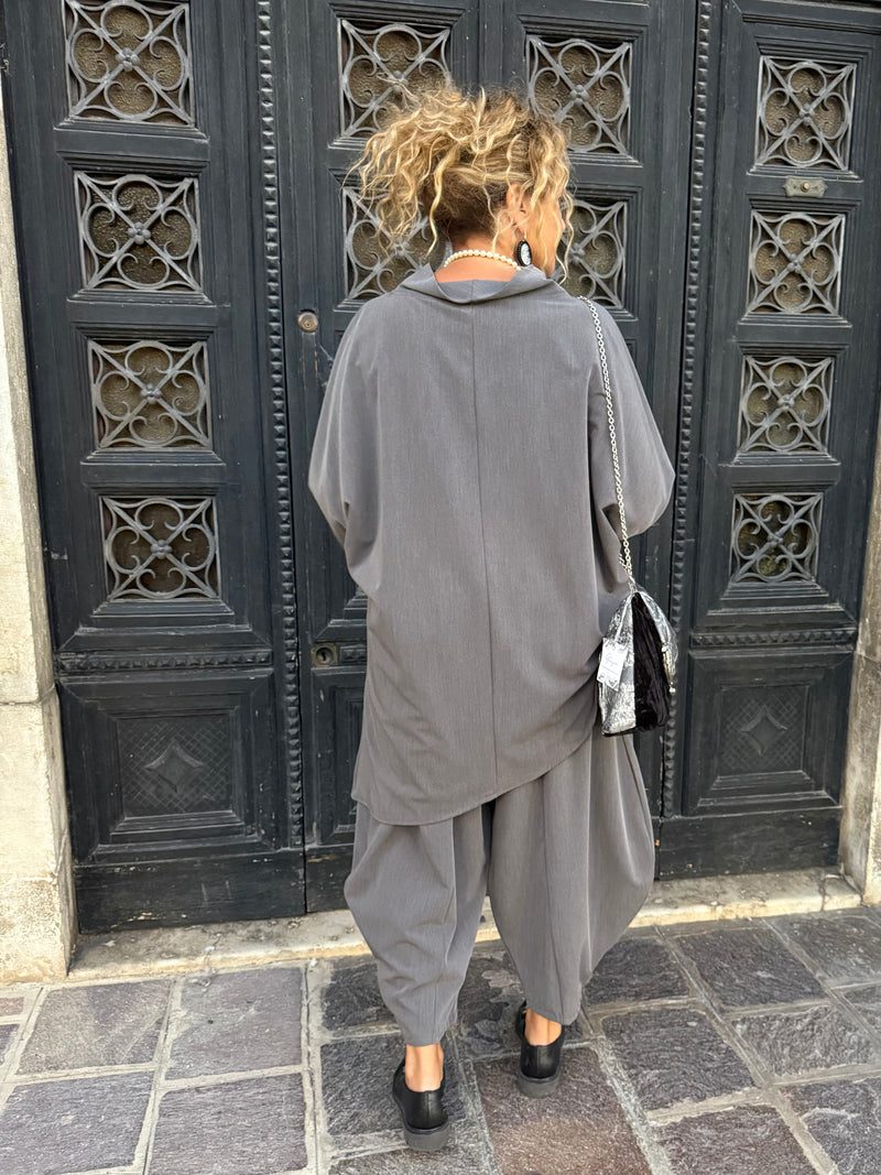 BLUSA/ CASACCA NIRA GRIGIA