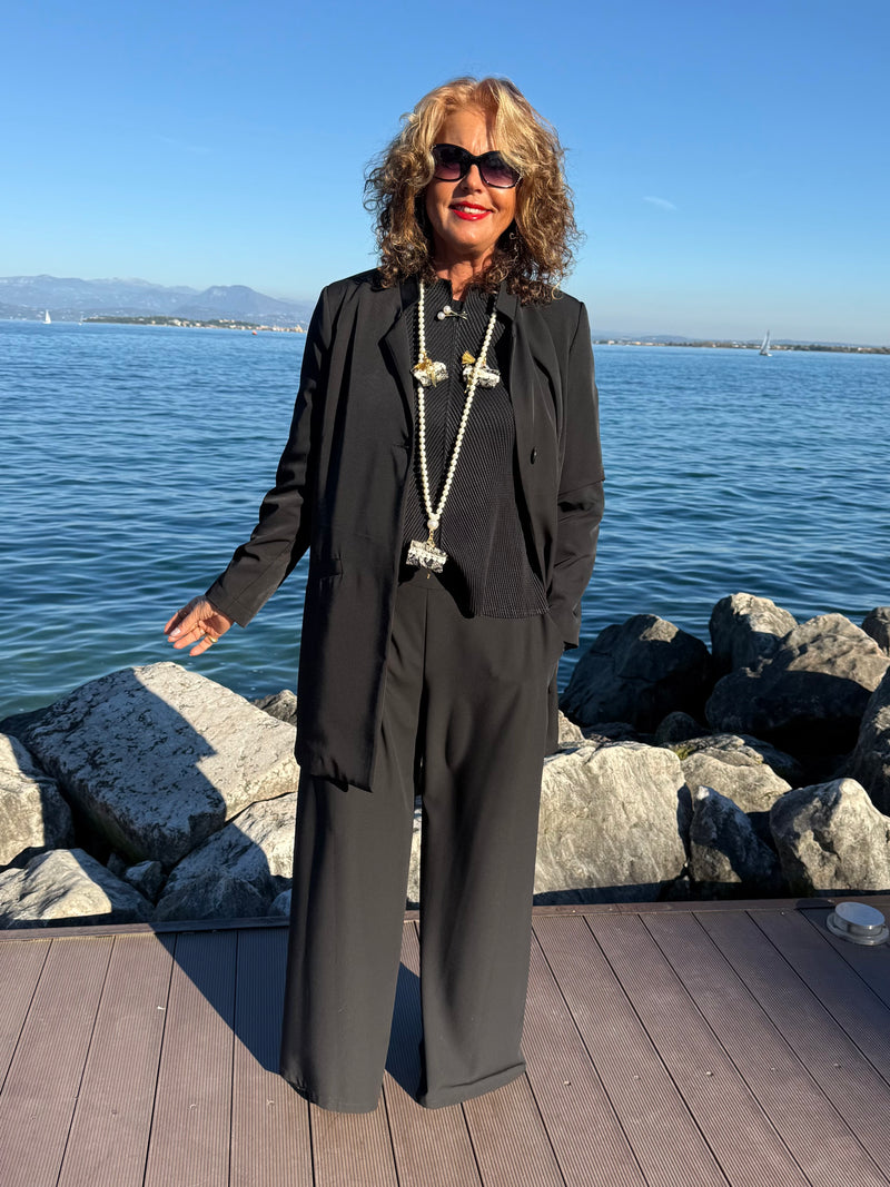 PANTALONE PALAZZO SENZA SCRITTE