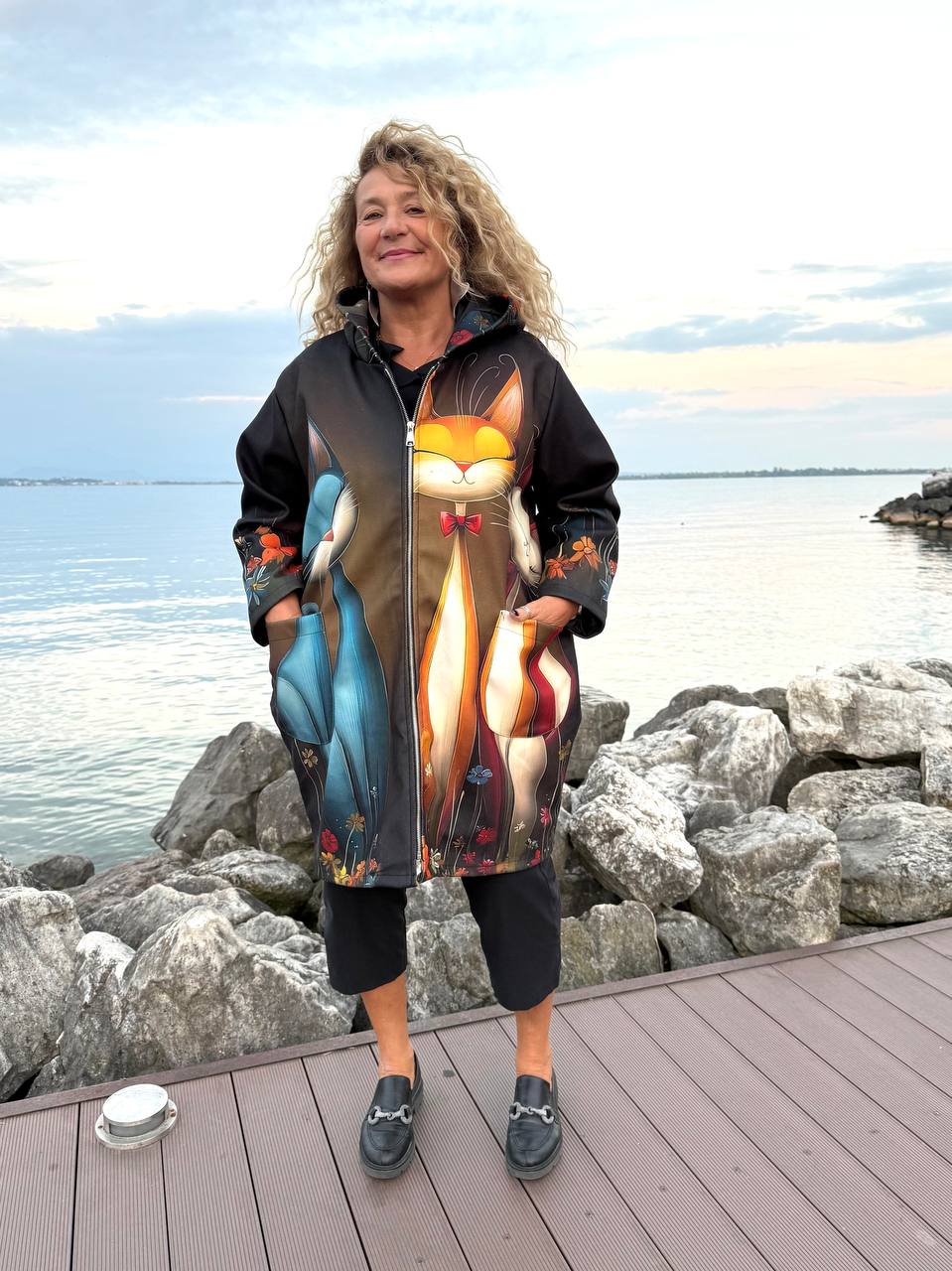 GIACCONE CAT MULTICOLORE