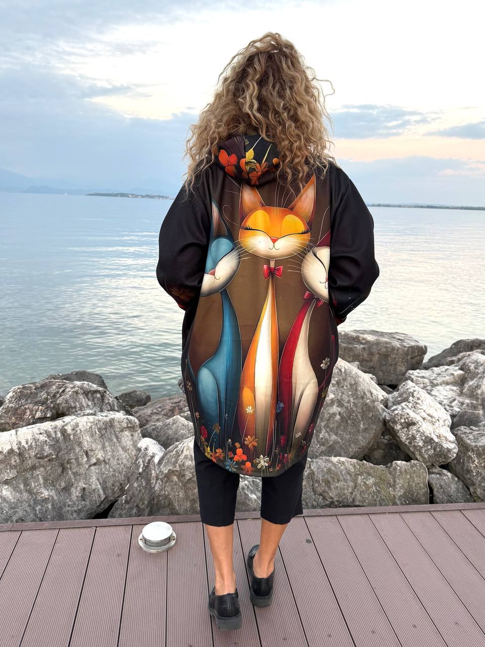 GIACCONE CAT MULTICOLORE