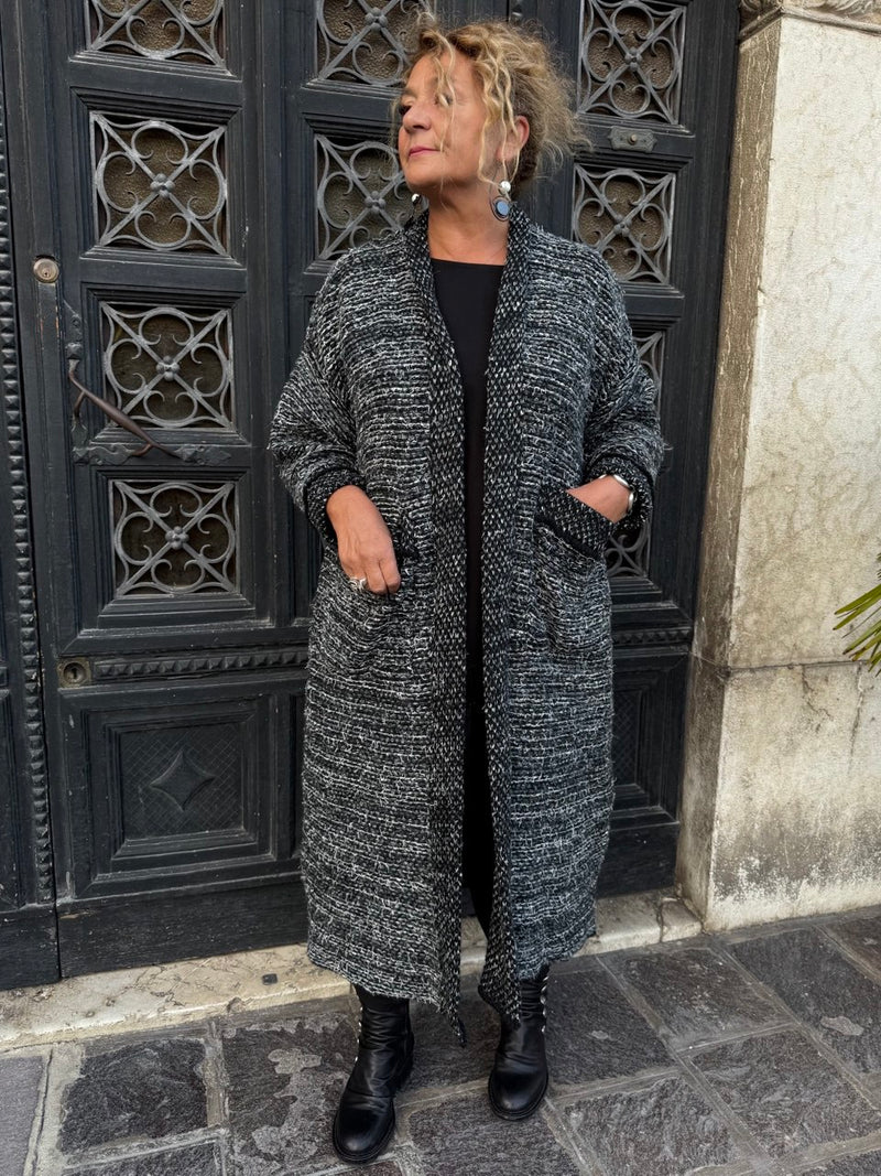 CAPPOTTO IN FILATO DI LANA