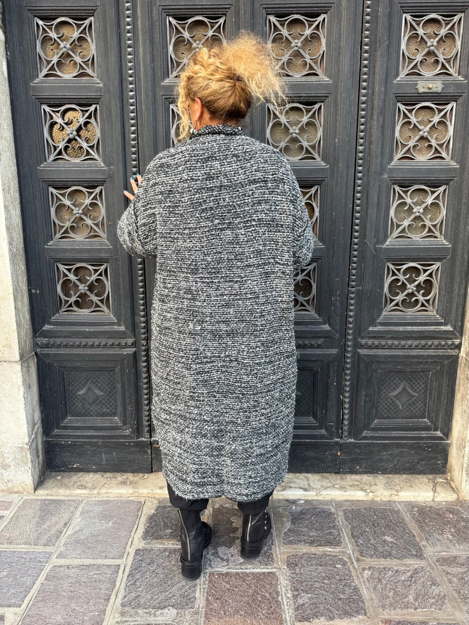 CAPPOTTO IN FILATO DI LANA