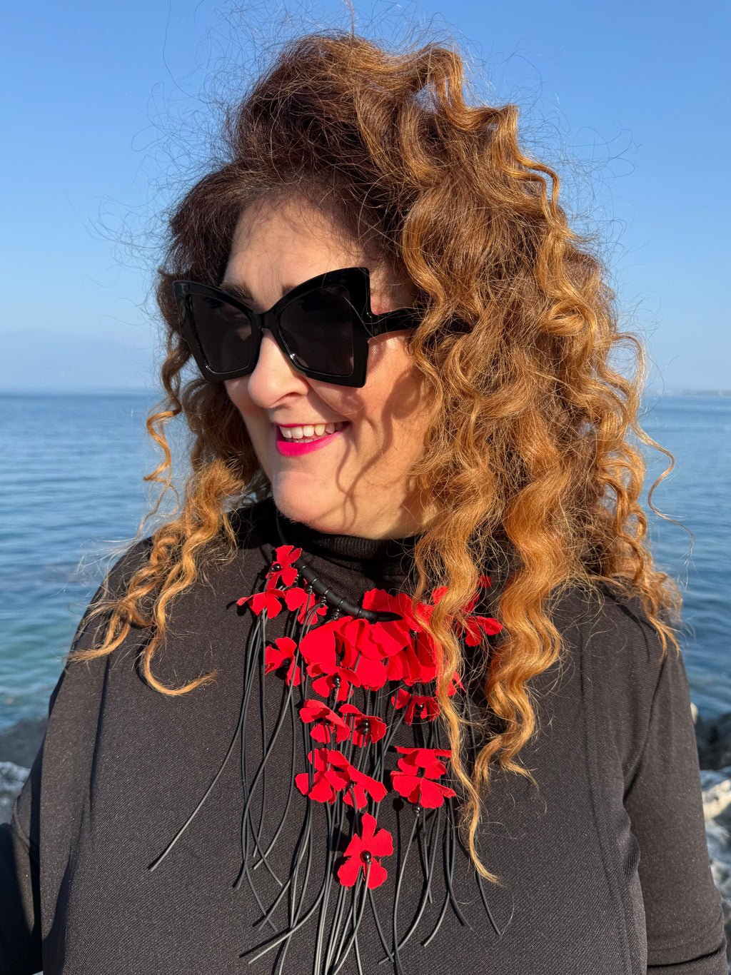 COLLANA PROPILENE FIORI