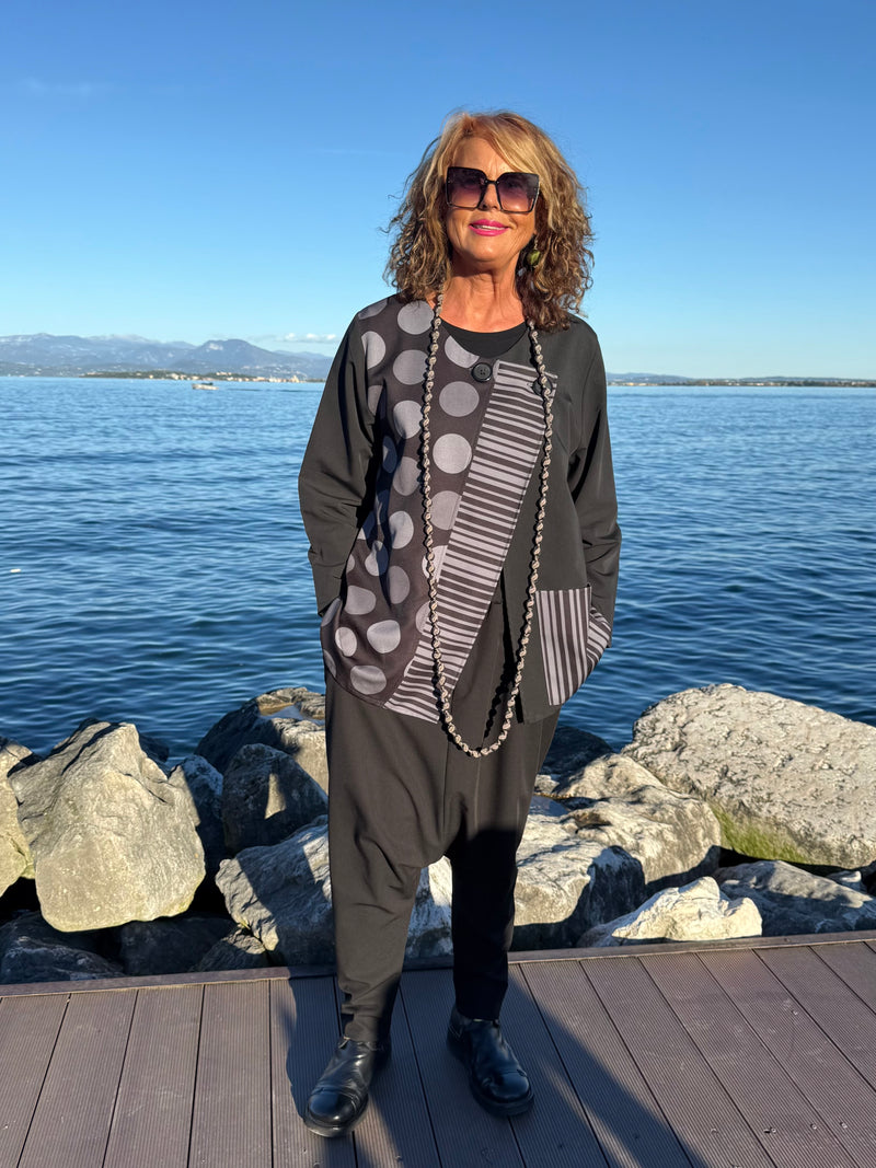 PANTALONI HORSE NERI