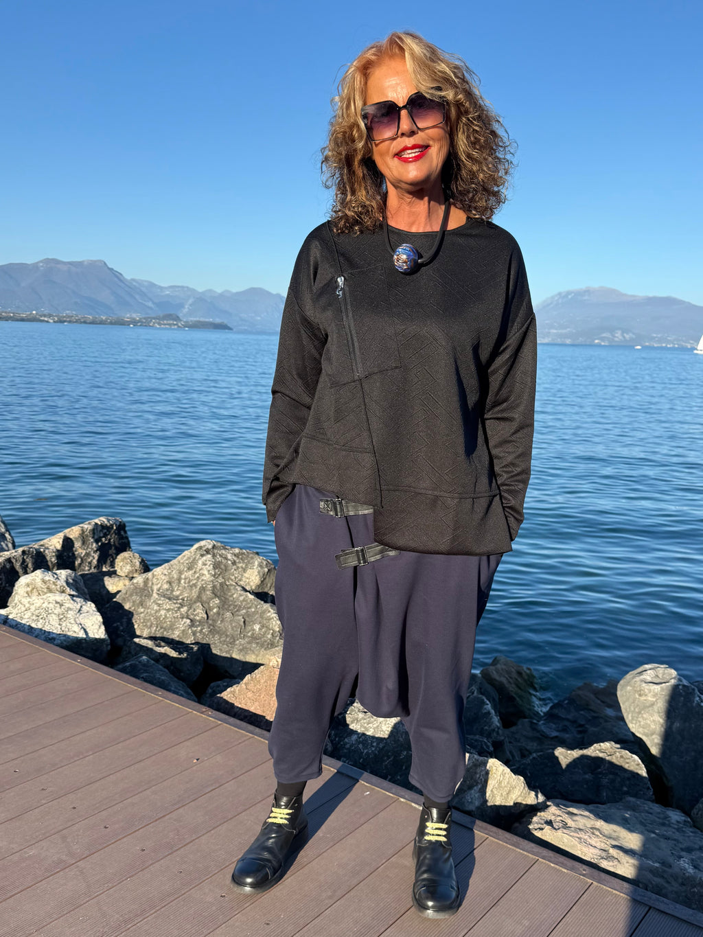 Pantalone cavallo basso