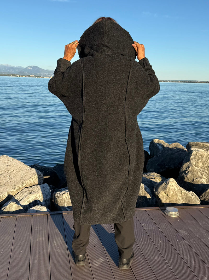 CAPPOTTO ETNIC ANTRACITE