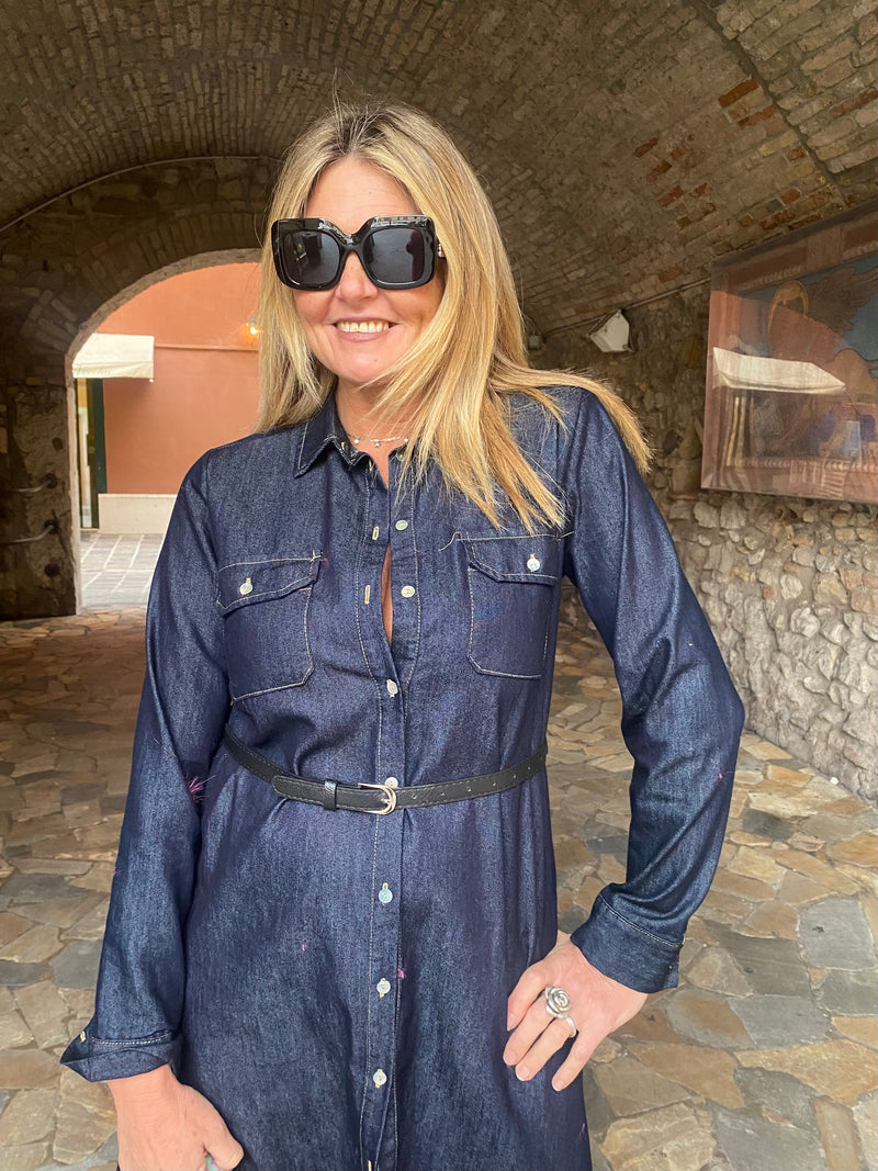 ABITO CAMICIA IN JEANS - Main Image