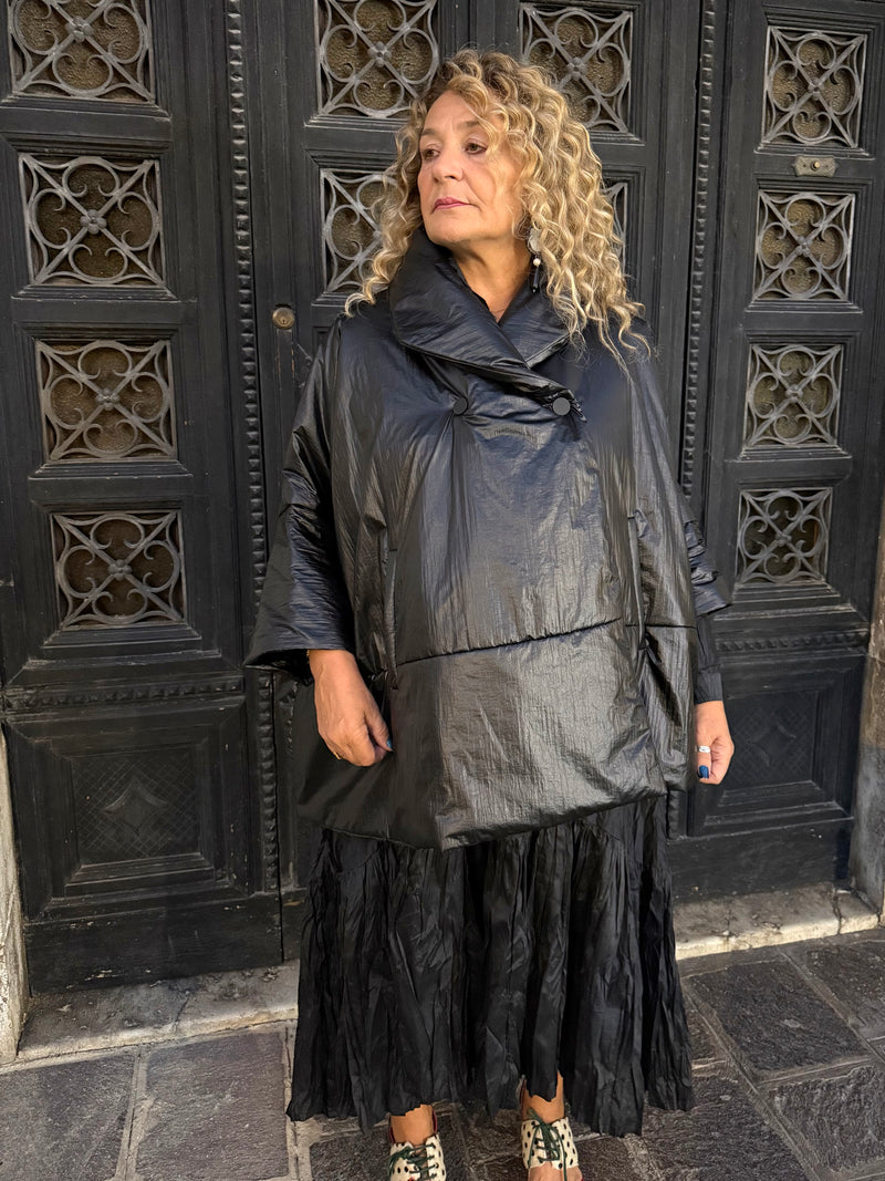 PIUMINO SCATOLINA NERO