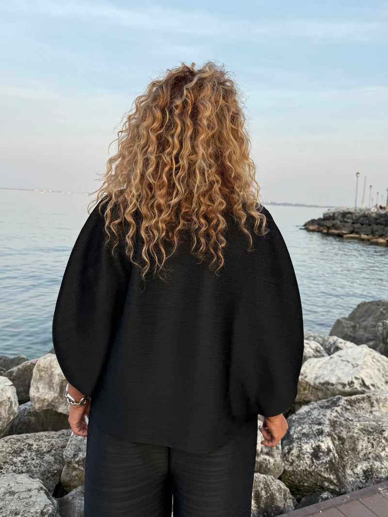 BLUSA IN PLISSE ROUND