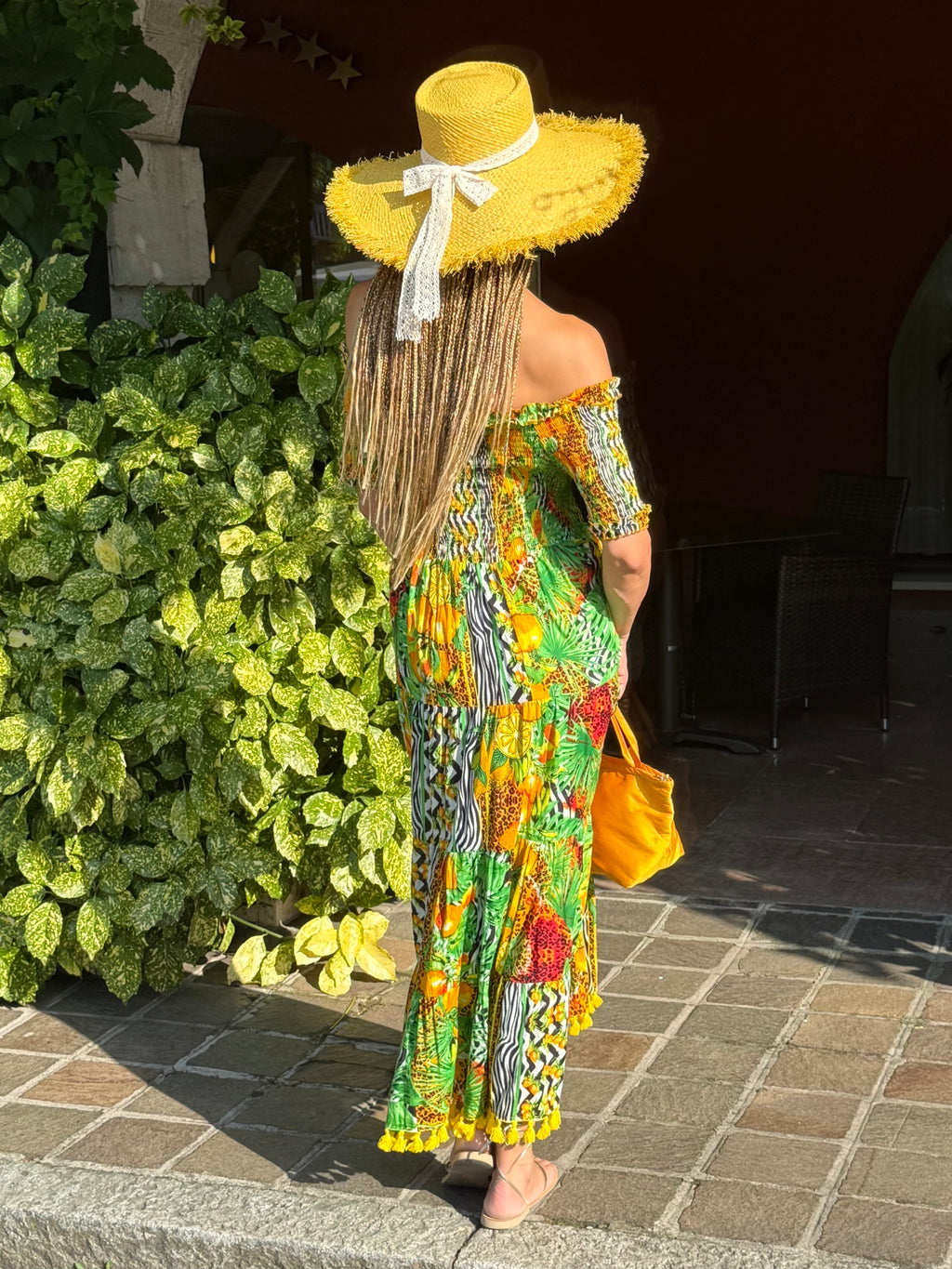 ABITO GITANA MULTICOLOR