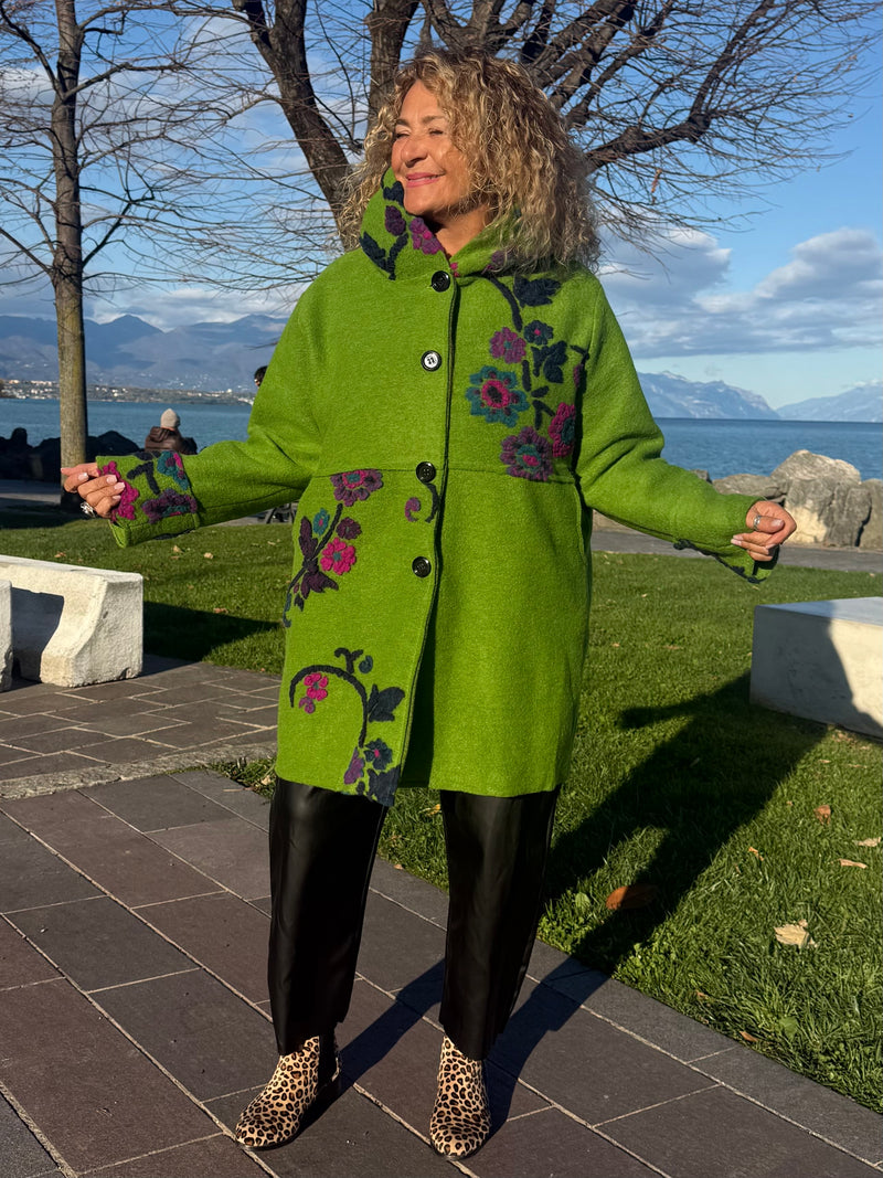 CAPPOTTO ETNIC CIOCCOLATO